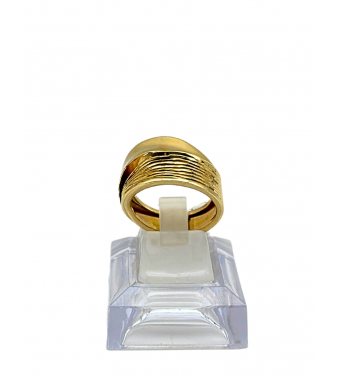 Piękny masywny złoty pierścionek, złoto próby 585, 14k