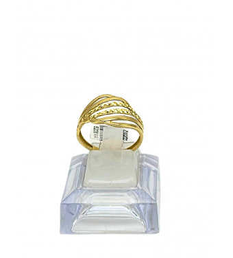 Piękny złoty pierścionek, złoto próby 585, 14k