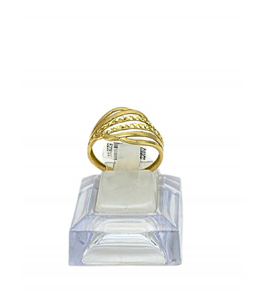 Piękny złoty pierścionek, złoto próby 585, 14k