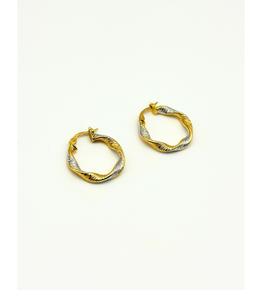 Kolczyki koła wykonane ze Złota 585 - Klasyka, Nowoczesność i Idealny Prezent