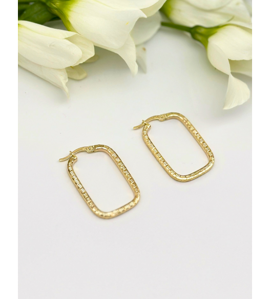 Piękne wiszące kolczyki wykonane ze Złota 585 - Klasyka, Nowoczesność i Idealny Prezent