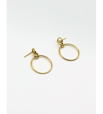 Piękne wiszące kolczyki wykonane ze Złota 585 - Klasyka, Nowoczesność i Idealny Prezent