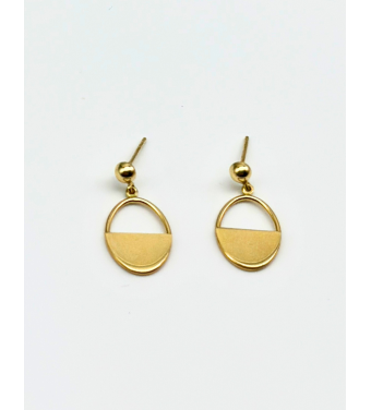 Piękne wiszące kolczyki wykonane ze Złota 585 - Klasyka, Nowoczesność i Idealny Prezent