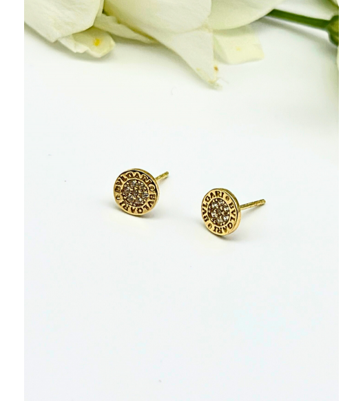 Eleganckie delikatne kolczyki z cyrkoniami, wykonane ze Złota 585 - Klasyka, Nowoczesność i Idealny Prezent