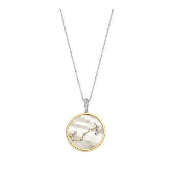 Zawieszka zodiak srebrna pozłacana TI SENTO naszyjnik 6826SC Skorpion