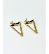 Eleganckie Wiszące Kolczyki Trójkąty wykonane ze Złota 585 - Klasyka, Nowoczesność i Idealny Prezent