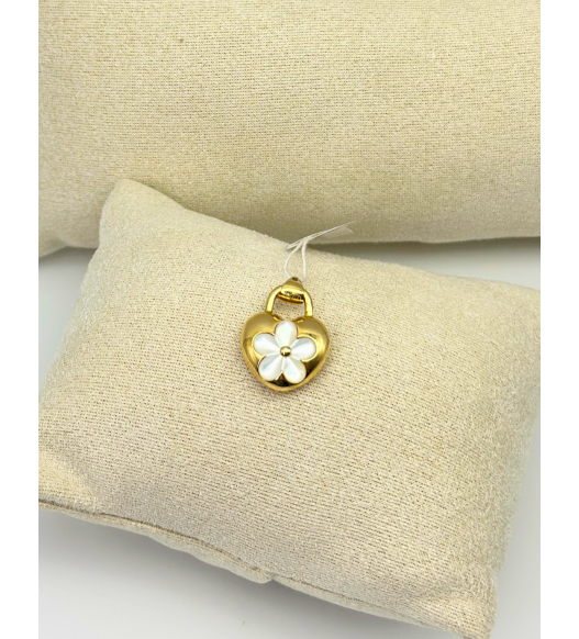 Złota Zawieszka Serce Daisy, 585 – Klasyczna biżuteria | Sklep AURI