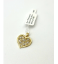 Złota Zawieszka Pięknie Zdobione Serce, 585 – Klasyczna biżuteria | Sklep AURI