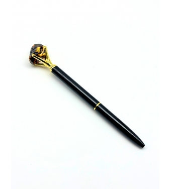 Długopis z bursztynem i grawerem GRATIS