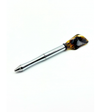 Długopis z bursztynem i grawerem GRATIS