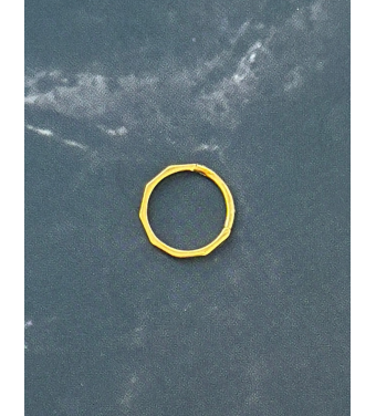 Kolczyki do piercingu tytanowe - kółeczko – idealne do pierwszego przekłucia | AURI