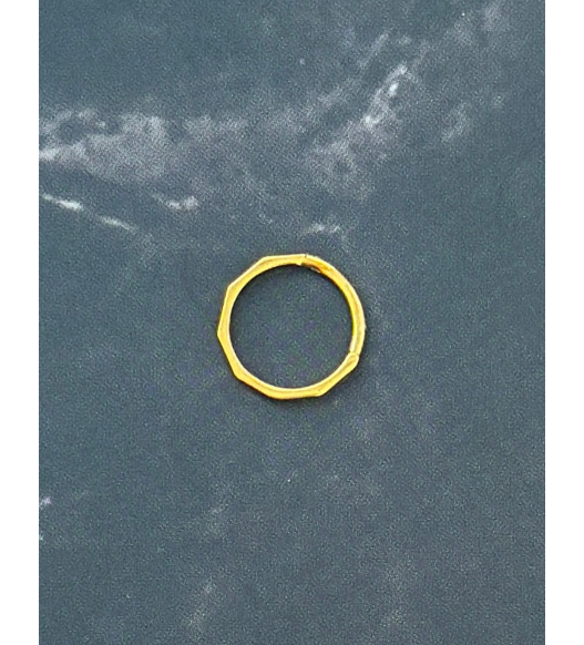 Kolczyki do piercingu tytanowe - kółeczko – idealne do pierwszego przekłucia | AURI