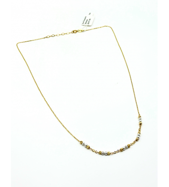 Piękna Złota Bransoletka z kolorowymi cyrkoniami, próba 585 14k, regulowana