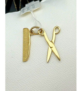 Złota Zawieszka w kształcie auta z cyrkoniami, 585 – Klasyczna biżuteria | Sklep AURI