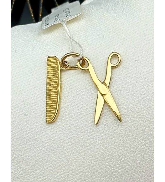 Złota Zawieszka w kształcie auta z cyrkoniami, 585 – Klasyczna biżuteria | Sklep AURI