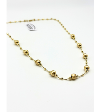 Złoty naszyjnik z sercem  ,próba 585 14k, AURI