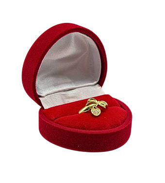 Złoty pierścionek 585 w stylu coco chanel– klasyczna elegancja | AURI