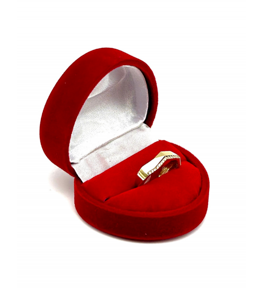 Złoty pierścionek 585 z kokardką– klasyczna elegancja | AURI