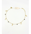 Złota bransoletka na kostkę 585 – elegancka biżuteria na lato | AURI