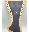 Złota bransoletka na kostkę z koniczynką 585 – elegancka biżuteria na lato | AURI