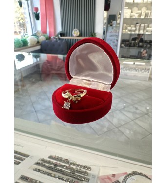 Złoty pierścionek 585 w stylu coco chanel– klasyczna elegancja | AURI