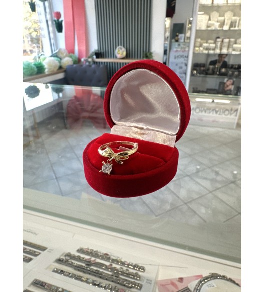 Złoty pierścionek 585 w stylu coco chanel– klasyczna elegancja | AURI