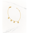 Elegancka Złota Bransoletka z zawieszkami, złoto 585, klasyka AURI