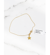 STAR - Elegancka Złota Bransoletka z gwiazdką, złoto 585, klasyka AURI