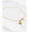 STAR - Elegancka Złota Bransoletka z gwiazdką, złoto 585, klasyka AURI